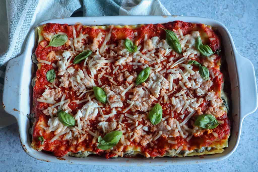 vegan spinach lasagna recipe