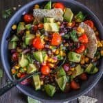 black bean avocado salad