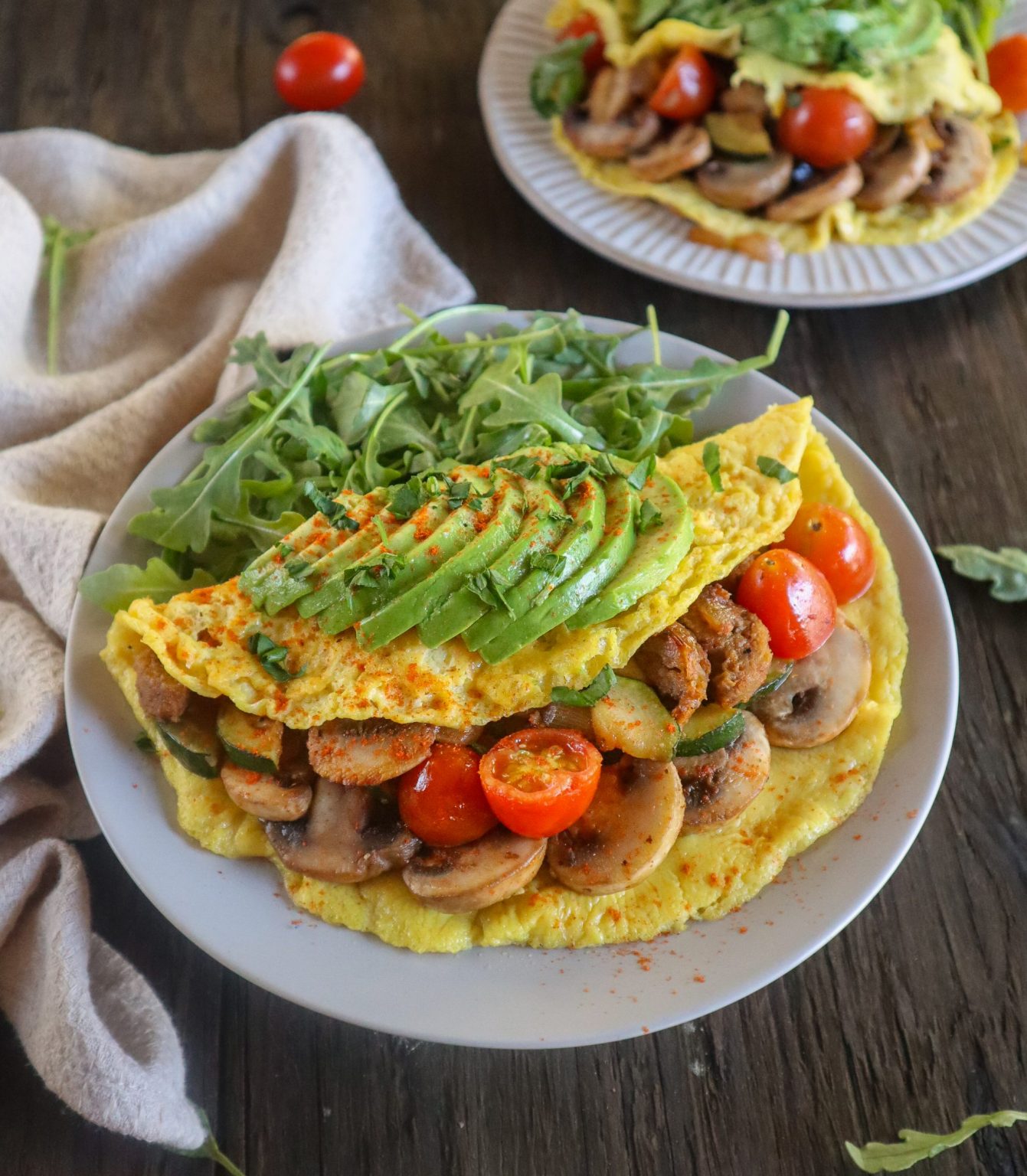 Vegan Omelette without Chickpea Flour (super easy!)