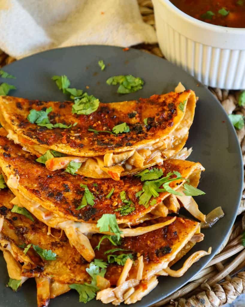 vegan birria tacos