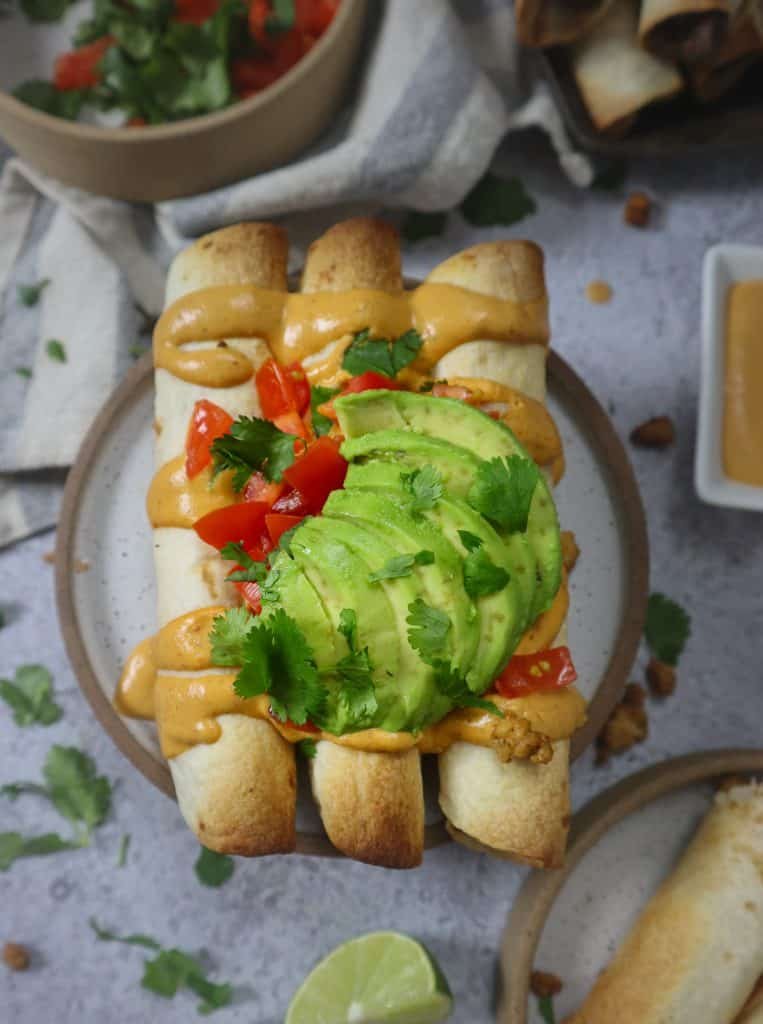 flautas veganas