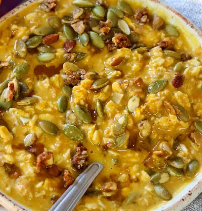pumpkin pie overnight oats
