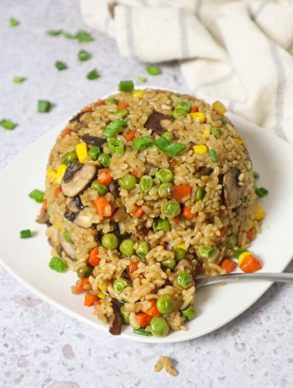 Vegan Fried Rice (Easy and Veggie Loaded!)