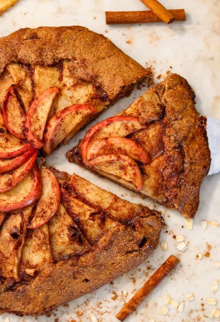 Vegan Apple Galette