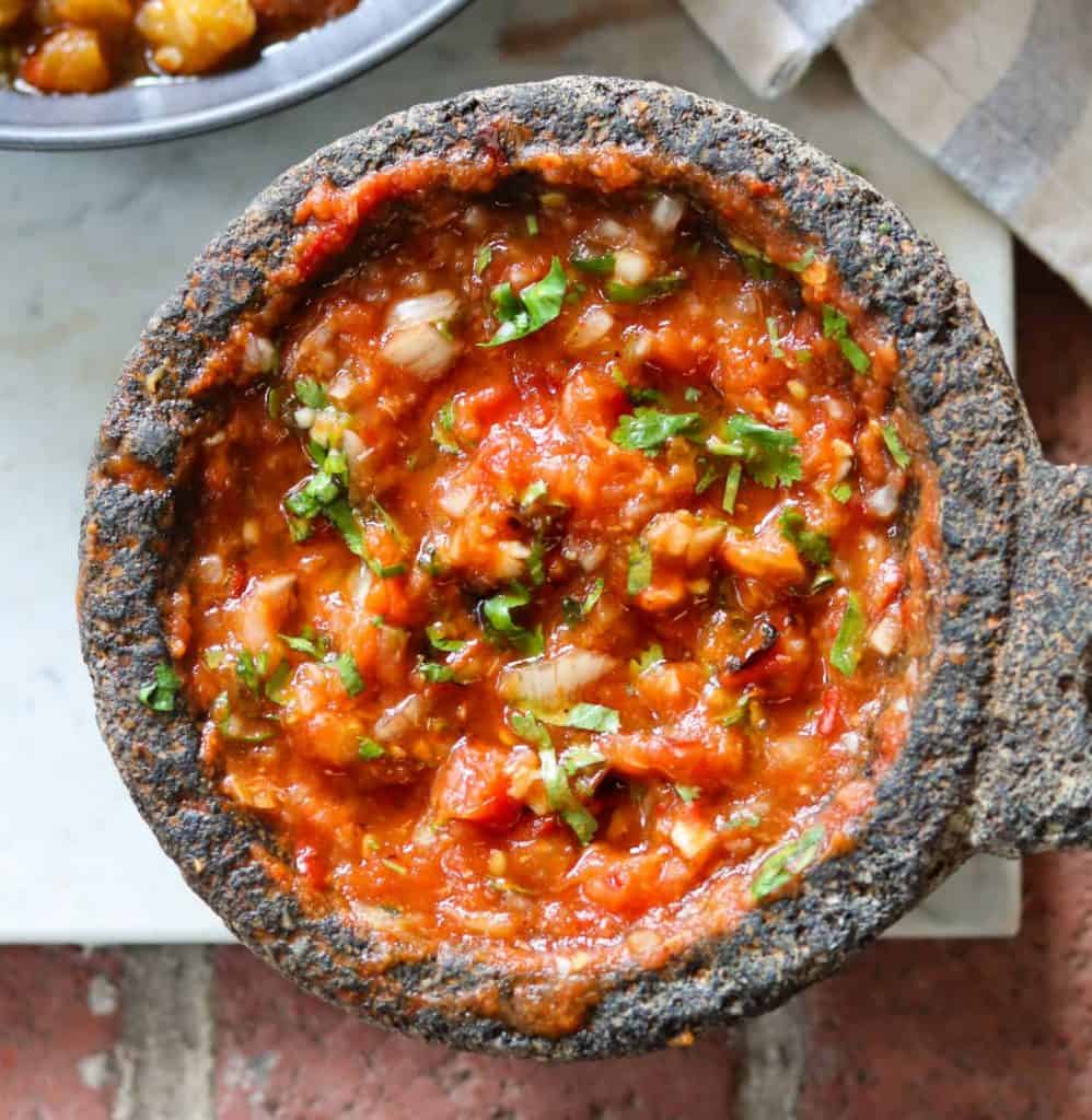 Salsa de Molcajete Healthy Simple Yum