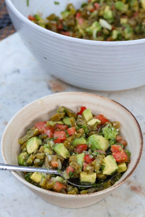 Ensalada de Nopales (Nopales Salad) Recipe