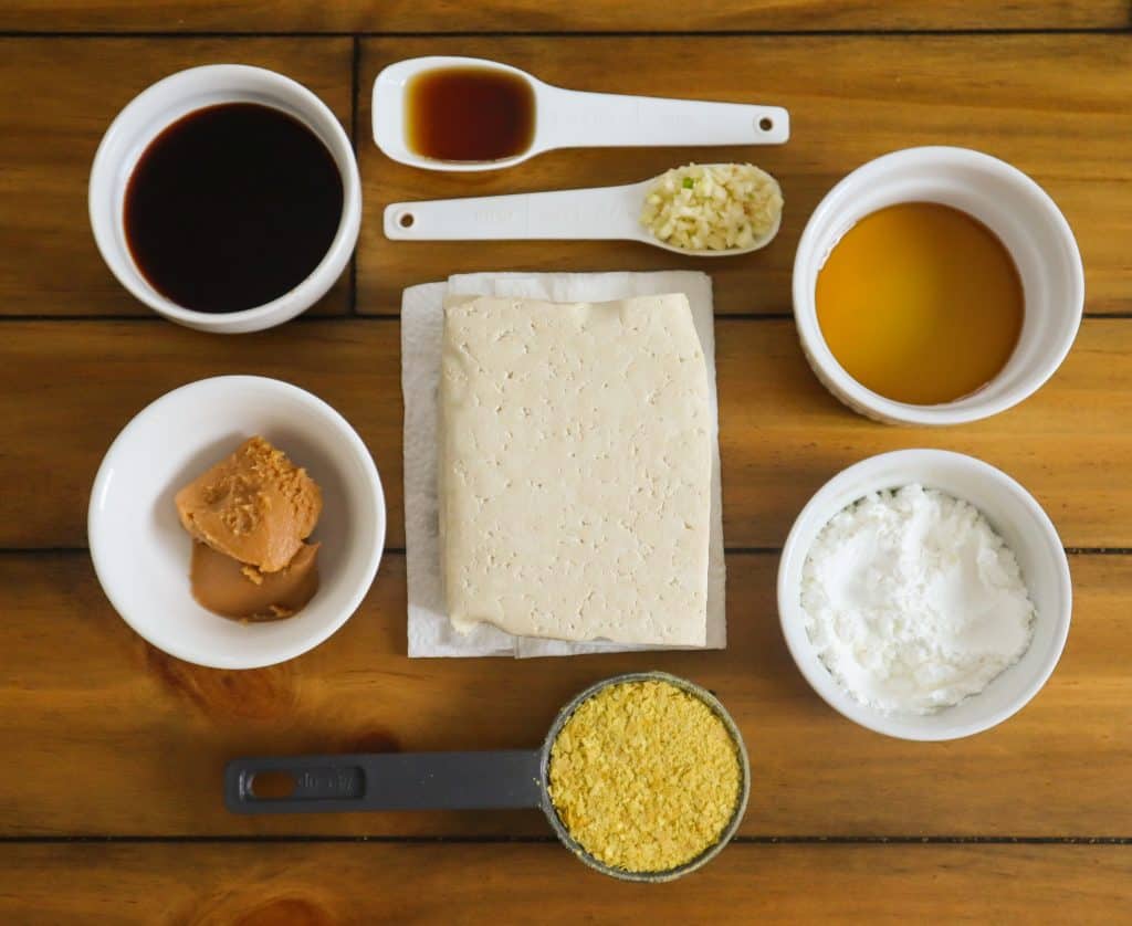 miso glazed tofu ingredients