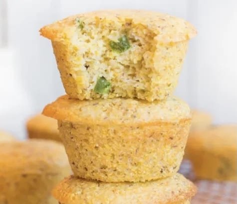 vegan cornbread muffins