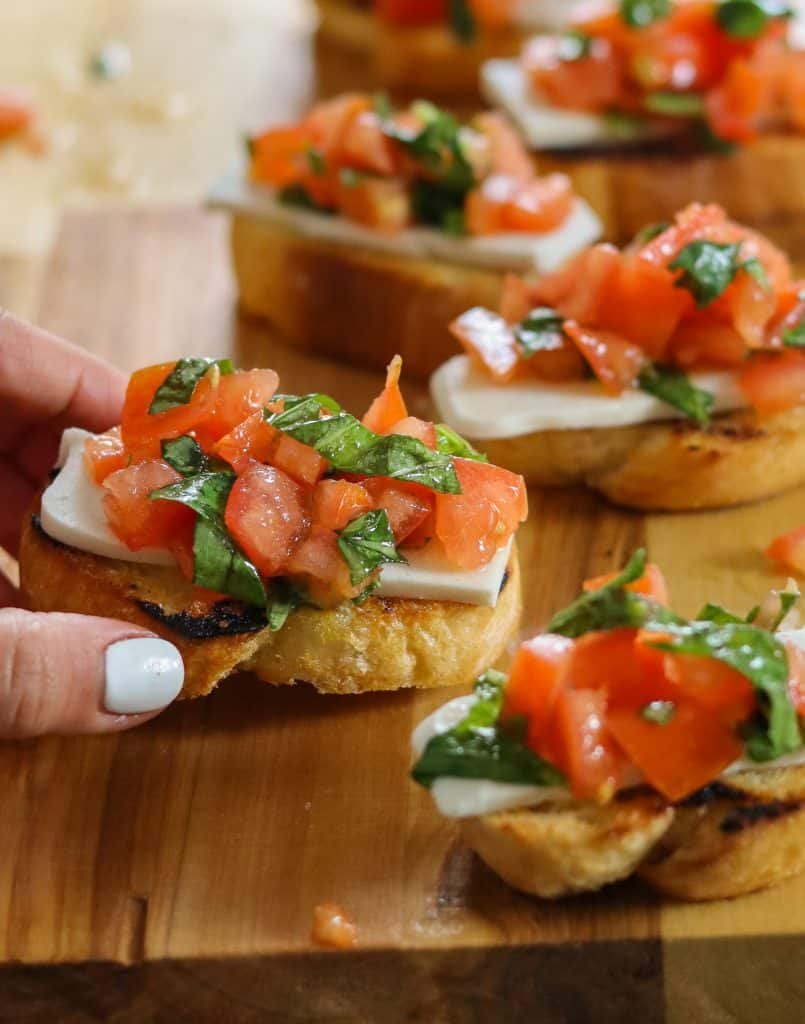 caprese bruschetta