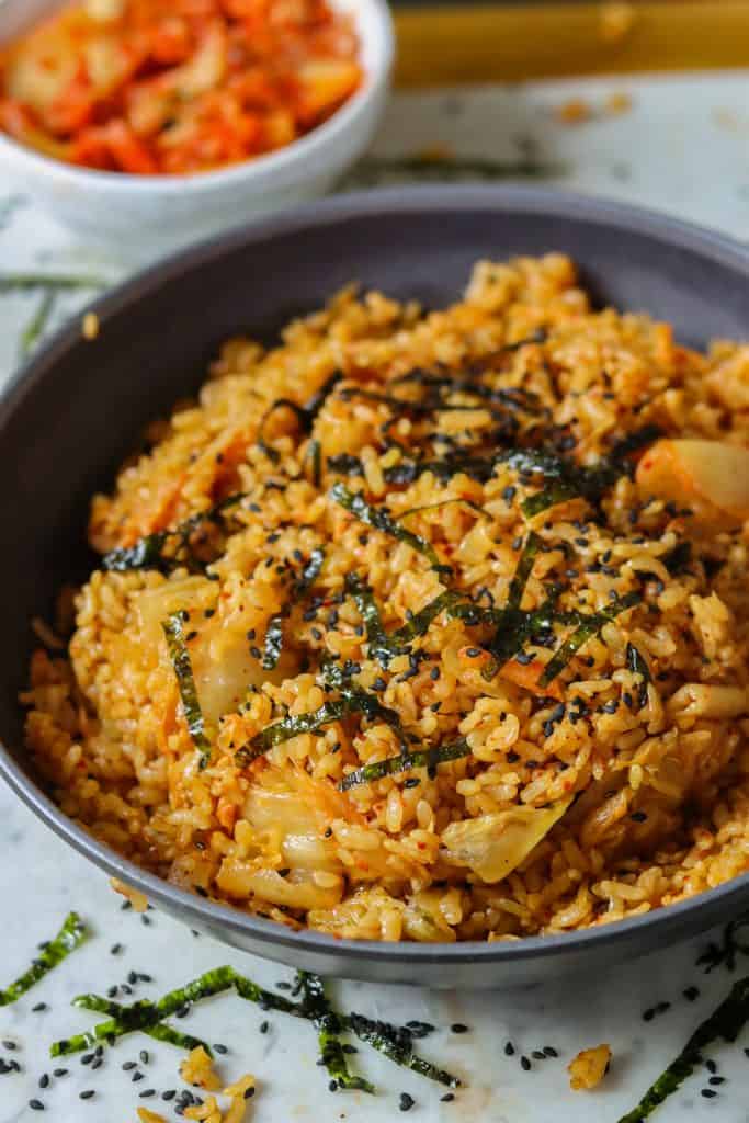 Arroz con kimchi: la sencilla comida coreana