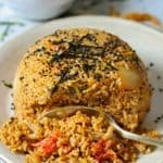 vegan kimchi fried rice