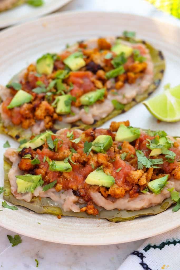 Huaraches De Nopal Easy Diabetes Friendly