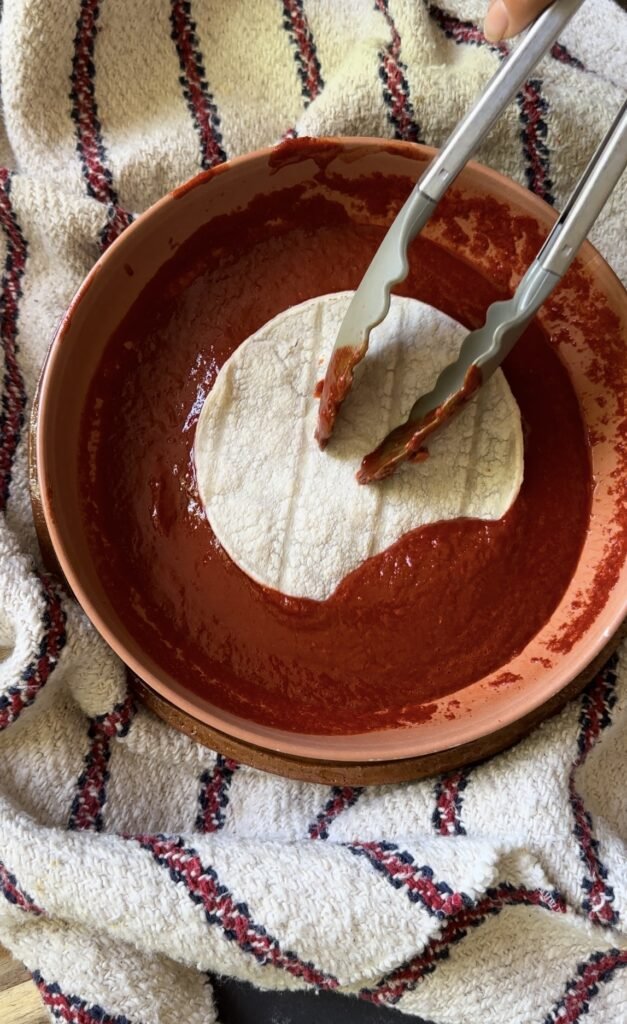 how to make authentic enchilada sauce.