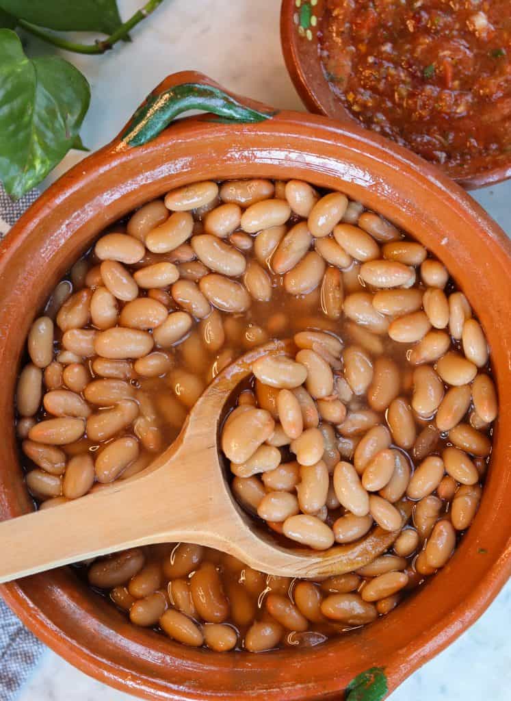 Frijoles de la Olla (Homemade Beans) - Healthy Simple Yum