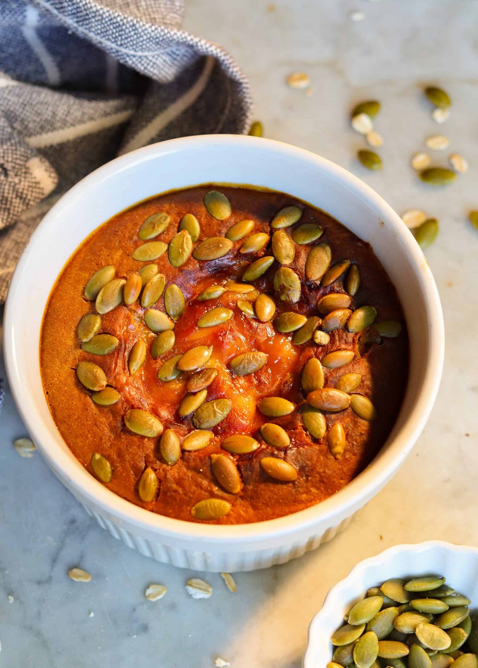 Pumpkin Baked Oats (Air Fryer-friendly!)