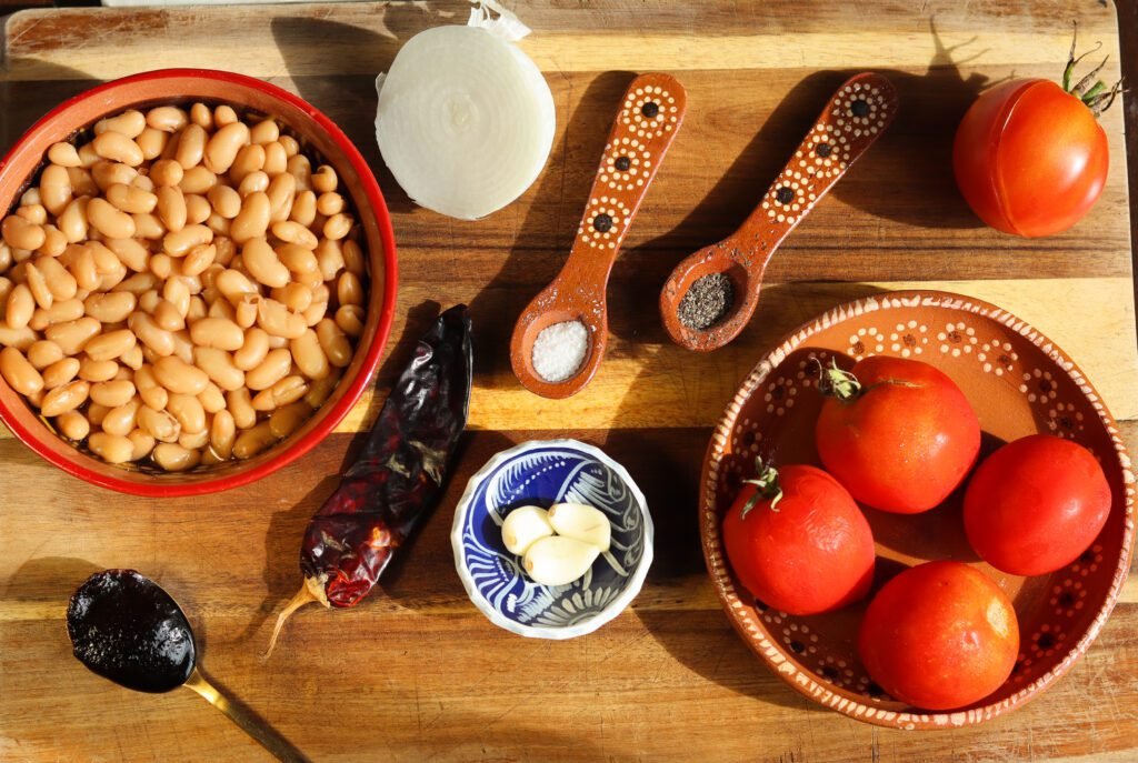 sopa tarasca ingredients.