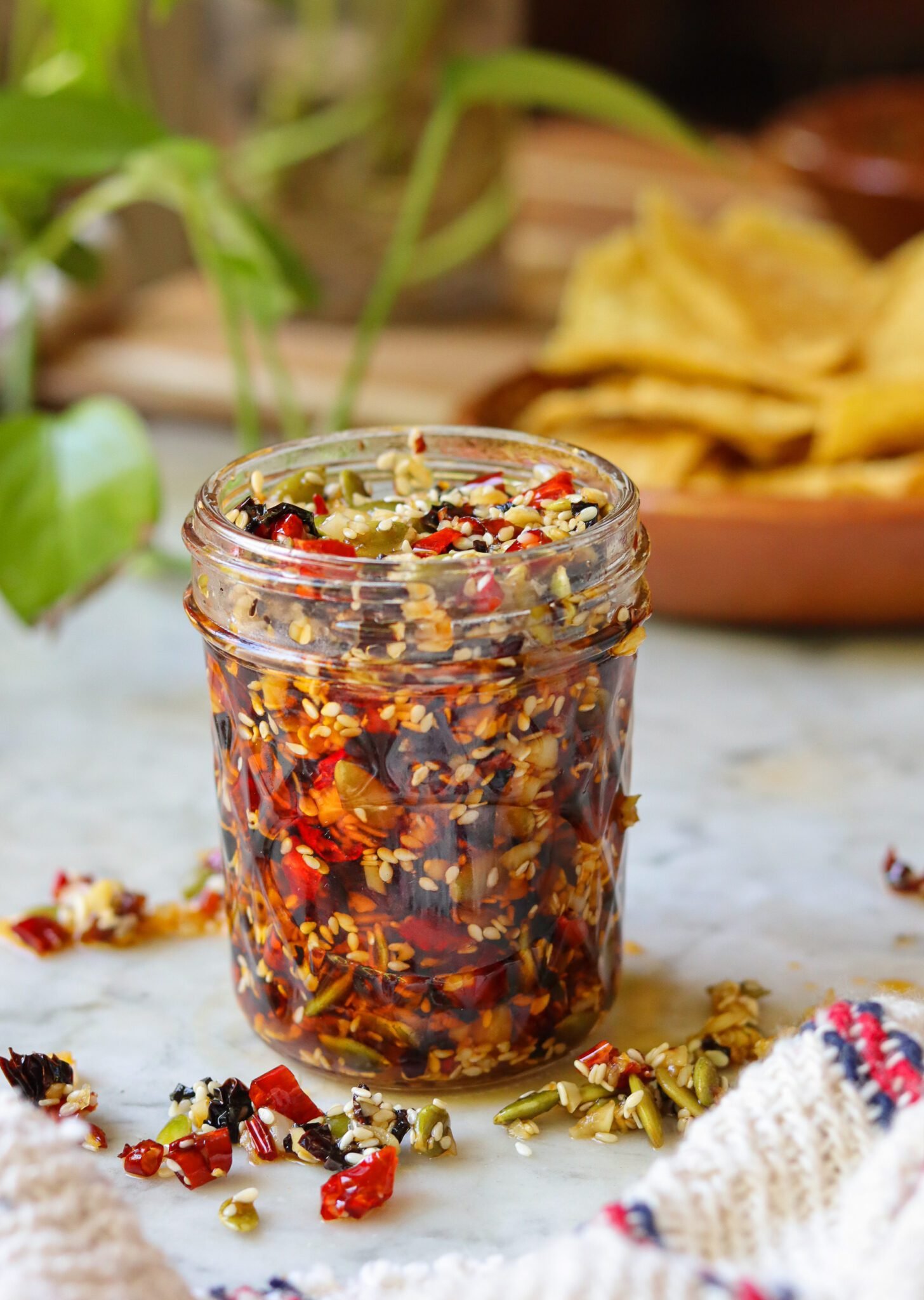Salsa Macha (Mexican Chili Oil)