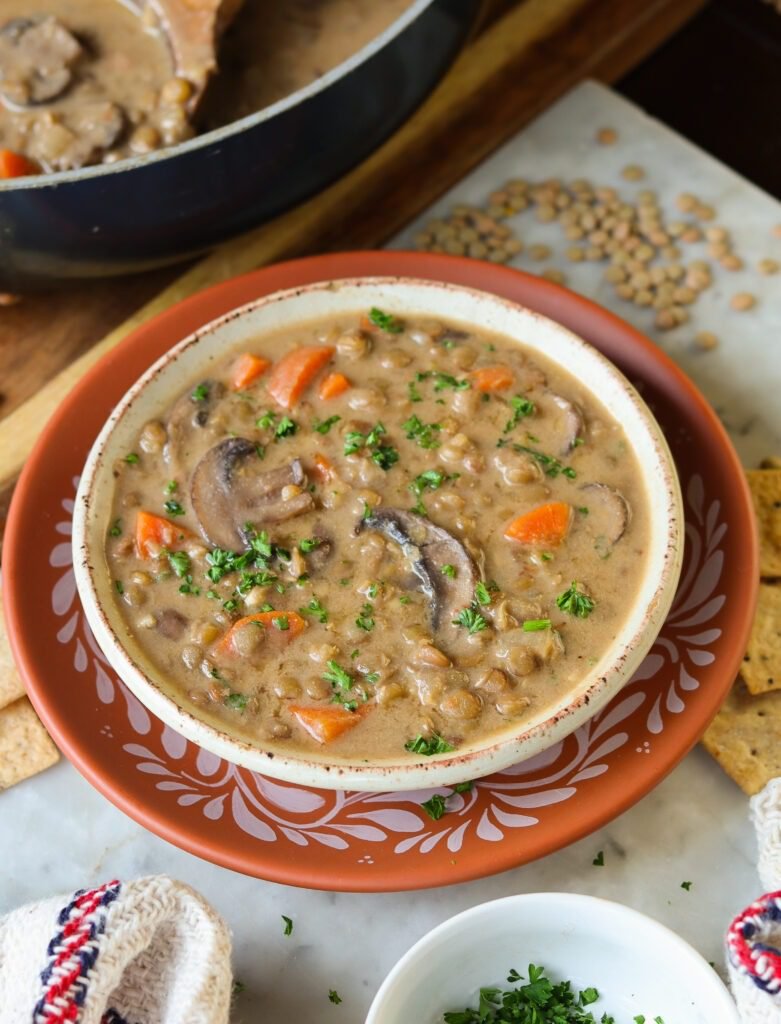 easy lentil soup recipe.