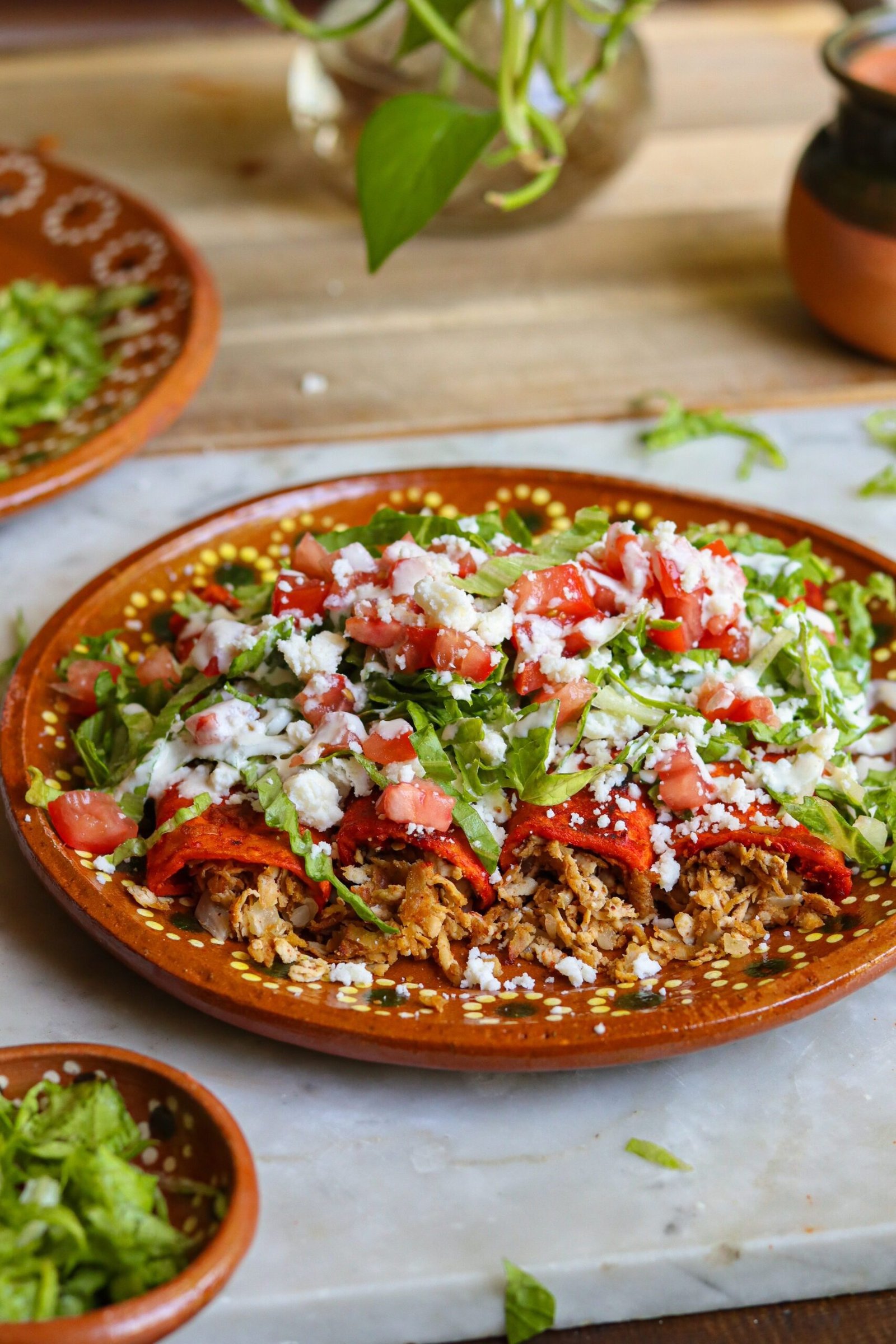 Enchiladas Michoacanas - Healthy Simple Yum