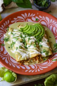 enchiladas verdes