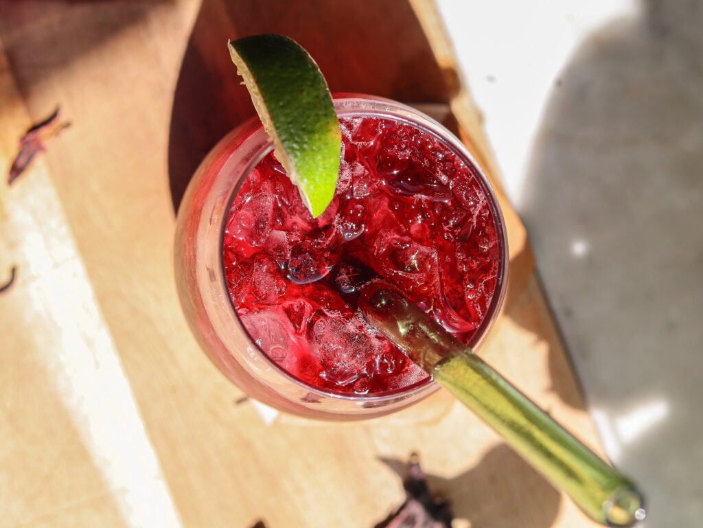 hibiscus drink recipe.