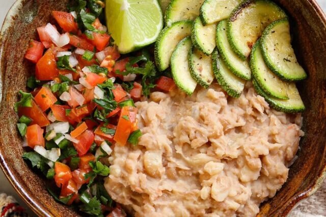 are beans healthy? healthy refried beans recipe.