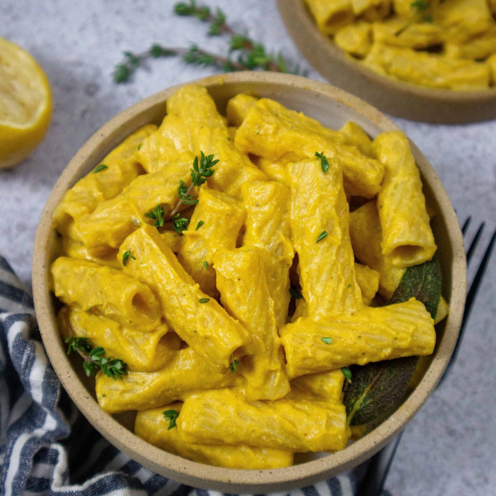 Roasted Butternut squash pasta