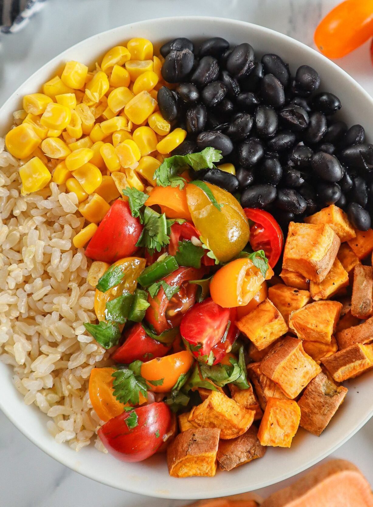 vegan burrito bowl guide.