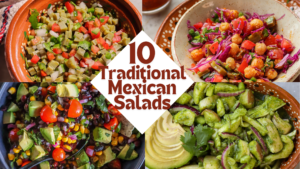 Traditional Mexican salad recipes.