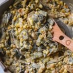 poblano pepper recipe in a pan.