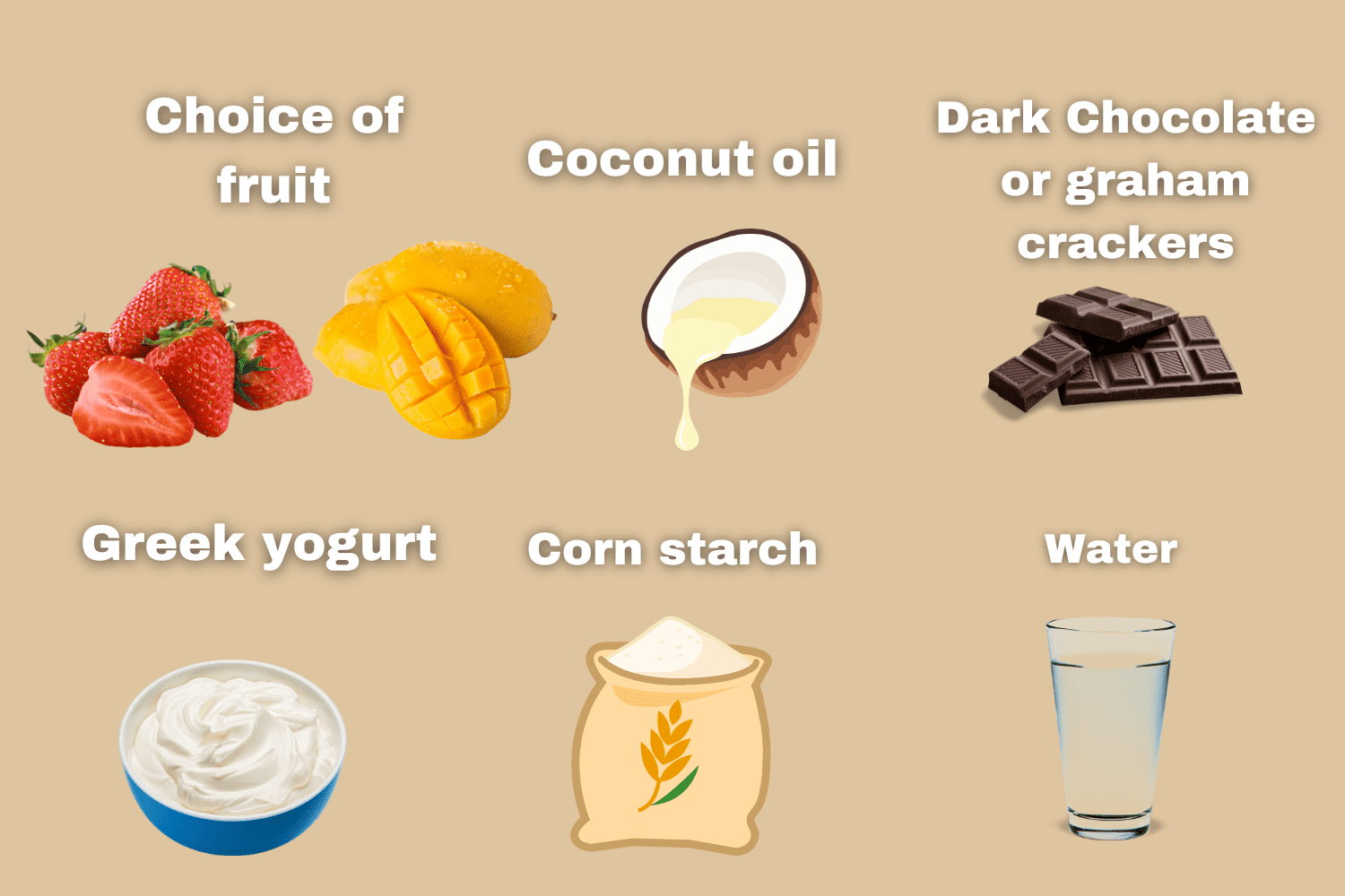 healthy high protein desserts ingredients.